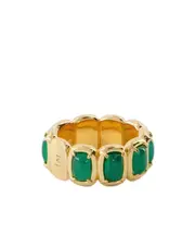 Toy onyx-stone ring 5 Yellow