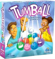 Tumball Action Dexterity Game - Family or Adult Party Bead Stacking Game for 2 to 4 Players by Blue Orange Games. Recommended for Ages 5 & Up.