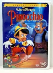Pinocchio Disney Limited Issue 1940, New DVD, Marion Darlington, Cliff Edwards,