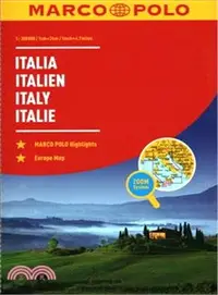 在飛比找三民網路書店優惠-Marco Polo Italy Road Atlas