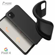 Black Gel TPU Skin Jelly Soft Case Cover For Google Pixel 4a Pixel 4 XL Pixel 5