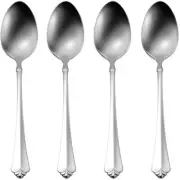 Teaspoons Juilliard set of 4 Tea Spoons Oneida Stainless Flatware NEW
