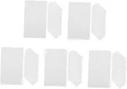 Tofficu 5sets 100 Blank Note Cards Small Index Cards Scratch Pads Study Office Supplies 100pcs*5