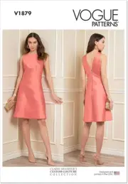 Vogue Misses' A-Line Dress Sewing Pattern Kit, Design Code 6-8-10-12-14