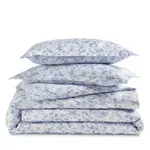 Sky Blue Meadow Sateen Duvet Cover Set, Twin - Exclusive