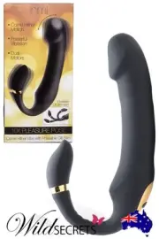 NEW Inmi Pleasure Pose 7.4 inch Come Hither Vibrator with Poseable Clitoral