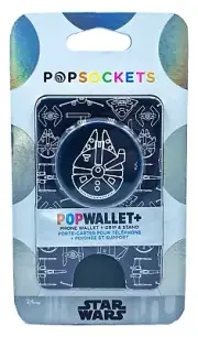 PopSockets Popwallet Plus Disney Star Wars Millennium Falcon Pop Wallet CC ID