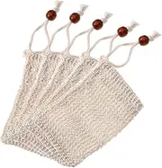 FOMIYES Efficient Maker 15pcs Natural Fiber Soap for Handmade Facial Soap Bubbling Wash for Shower Bath Spa