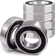 HD Switch (6 Pack) Blade Spindle Bearings Premium Replacement for John Deere JD9296 JD9239 w/ C3 & HIGH Temperature Bearing Grease Upgrade