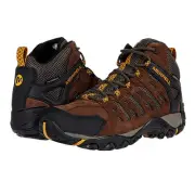 MERRELL Mens Crosslander 2 Mid Hiking Boots US 9.5M Waterproof Leather NIB