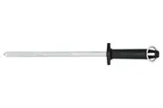 Mundial 26cm Honing Steel Knife/Blade Sharpener Kitchen Sharpening Rod Black