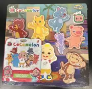 Cocomelon Animal Friends Wooden 9 Piece Puzzle 12x12 inches (Age 2+) - New