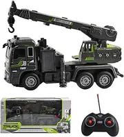 RC Construction Equipment | Engineering Car Toy, Excavator and Remote Control, Engineering Car Toy for Children and Adults RC Dump Truck with Effects