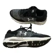 Under Armour Womens HOVR Intake 6 Fashion Running Shoes Black/White Sz 8.5 $100