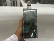 Labradorite Stone Soap Dispenser, Bathroom Accessories Soap Dispenser Decor
