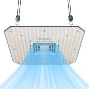 VIVOSUN 100W LED Grow Light Full Spectrum Plant Grow Tent Lamp ‎Integrated Fan