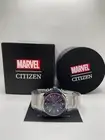 Citizen Eco-Drive CA0429-53W Mens Blue Dial Silver Band Date Indicator Watch