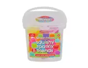 ToyMania The Sensory Toy Box Squishy Sparkly Friends Set, 12 Pack | AU