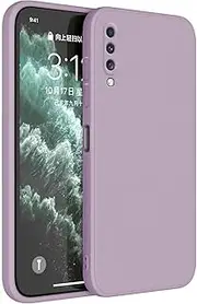 [Topme] Mobile Phone Case for Samsung Galaxy A70 (6.7 Inches) Protective Case Skin Protection Made of TPU Silicone Case - Grass Purple