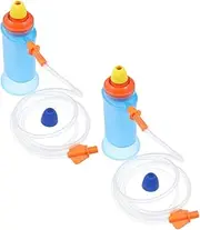 CIMAXIC Family-friendly Nasal Kit 2 Pieces Nose Washing Home Nasal Cleaning Machine Easy to Maintain