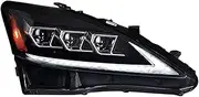 Suitable Compatible With Lexus IS Headlight Assembly 2006-2012 Is250 Is300LED Daytime Running Light LED Turn Signal LED Headlight Assembly