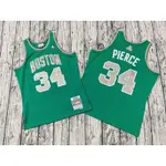 #34 PAUL PIERCE 塞爾提克 CELTICS 聖派 復古 綠 M&N 皮爾斯 老皮 球衣