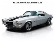 1973 Chevrolet Camaro Z28 New Metal Sign: Beautiful Restoration!