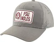 ZHATS Standard NCAA Officially Licensed Snapback Hat Big Rig Patch Gray Defer