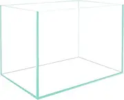 AWXZOM Small Nano Tall Rimless Tank, Small Glass Fish Tank, Small Betta Fish Tank, Small Aquarium, min Fish Bowl, Betta Tank (1.1 Gallon 7.8 x 5.5 x 5.9inch) Clear