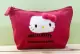 【震撼精品百貨】Hello Kitty 凱蒂貓 Hello Kitty日本SANRIO三麗鷗KITTY化妝包/筆袋-小熊紅*97559 震撼日式精品百貨