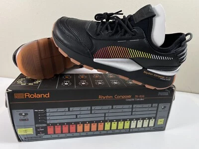 Puma RS-0 x Roland TR-808 Drum Machine Ltd Ed Sneaker Size US 10.5 RARE