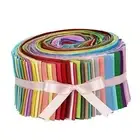 40x Jelly Rolls Fabric Jelly Rolls Fabric Strips for Scrapbooking Patchwork