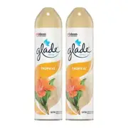 Glade Spray Tropical Scent Air Freshener, 7.6oz (215g) (Pack of 2)