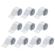 8000 PCS Glass Mirrors Disco Ball Tiles Self-Adhesive Silver 7.5x7.5mm, 10 Sheet
