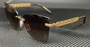 DOLCE & GABBANA DG2289 02 13 Gold Brown Women's 59 mm Sunglasses