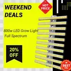 PHLIZON 800W LED Grow Lamp Sunlight Plant Light Full Spectrum UV&IR Fixtures