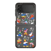 Galaxy Z Flip4 Impact Case Holiday Dance Party by Katie Benn