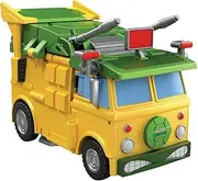 Transformers Collaborative Teenage Mutant Ninja Turtles x Transformers Toy Party Wallop, 7-inch Transformers Action Figure, 8+
