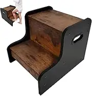 Toddler Step Stool | Portable Kitchen Steps Stepping Stool - Non-Slip Toddler Standing Tower Toilet Ladder for Home Living Room Bedroom