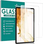 [AVAKOT] 2 Pack Screen Protector for Samsung Galaxy Tab S9 Plus 12.4 Inch 2023 | Samsung Tab S8+ 2022 Touch Sensitive Tempered Glass Screen Protector | Anti-Scratch Tempered Film for Galaxy Tab S7+