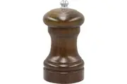 Chef Inox Salt or Pepper Mill -Dark Wood 100Mm