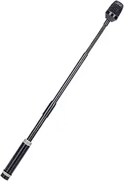 UGPLM Dynamic Microphone XLR Mic Low Noise Professional Flexible Metal Microphone Moving Circle Gooseneck DJ for Bar KTV Conference