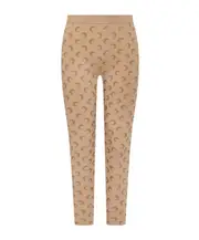 Patterned Leggings S,L Nude
