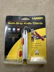 Lansky Sharpeners Soft-Grip Knife Clamp (RCLAMP) New In Pack.
