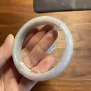纯天然玉镯 Grade A jadeite bangle 58 mm Burmese Jade 100% Untreated Certified