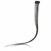 Hair 'n Flair 100 Human Hair Extensions - 18 - Black Brand New