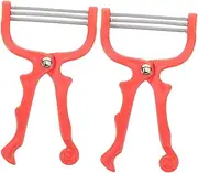 WOFASHPURET 2pcs Facial Hair Remover: Manual Epilator Tool Spring Face Hair Remover With Handle For Women Face Chin Upper Lip Mustaches