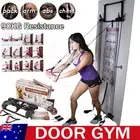 Tower 200 Heavy Duty Pull up Resistance Assist Bands Chin Up Door Fitness Black