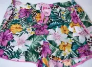 NWT LADIES PLUS SIZE 3+ / AU 24 - 26 PETER ALEXANDER LEOPARD FLORAL SHORTS