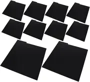 ADOCARN 15pcs Record Separator Vinyl Record Organiser Vinyl Accessories Album Separators Blank Writable Divider File Dividers Book Holder Book Organizer Magazine Holder Black Pp